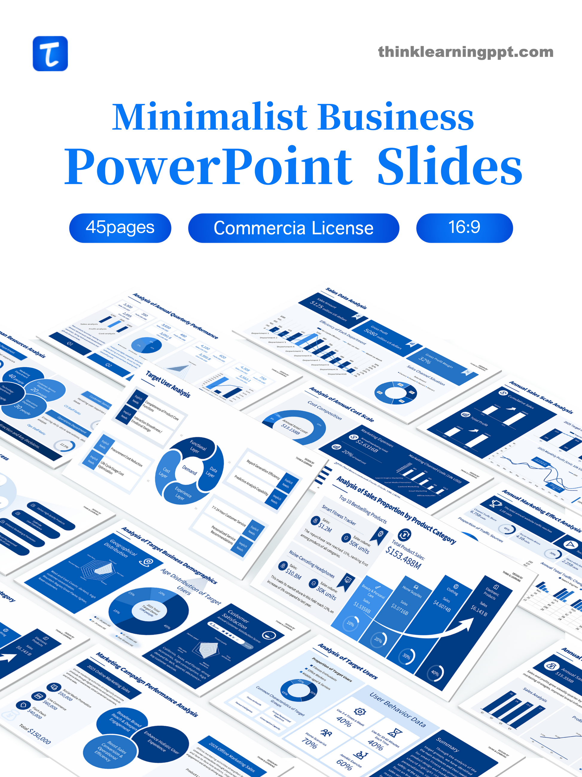 Minimalist Business PowerPoint Slides