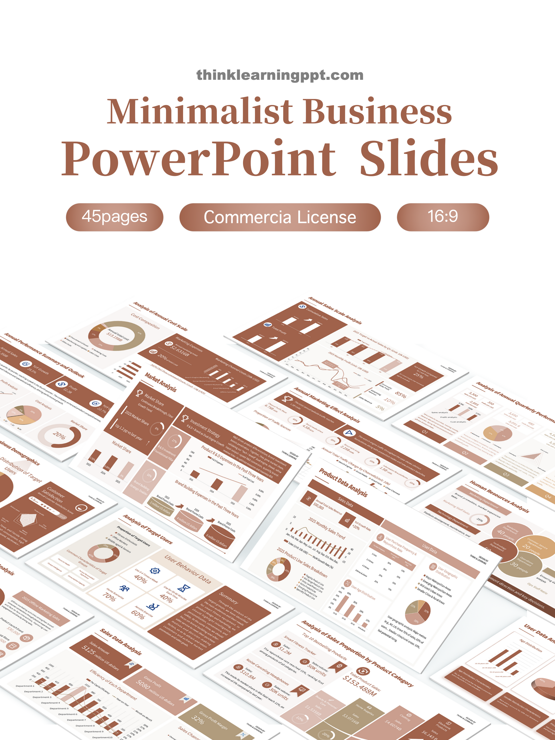 Minimalist Business PowerPoint Slides