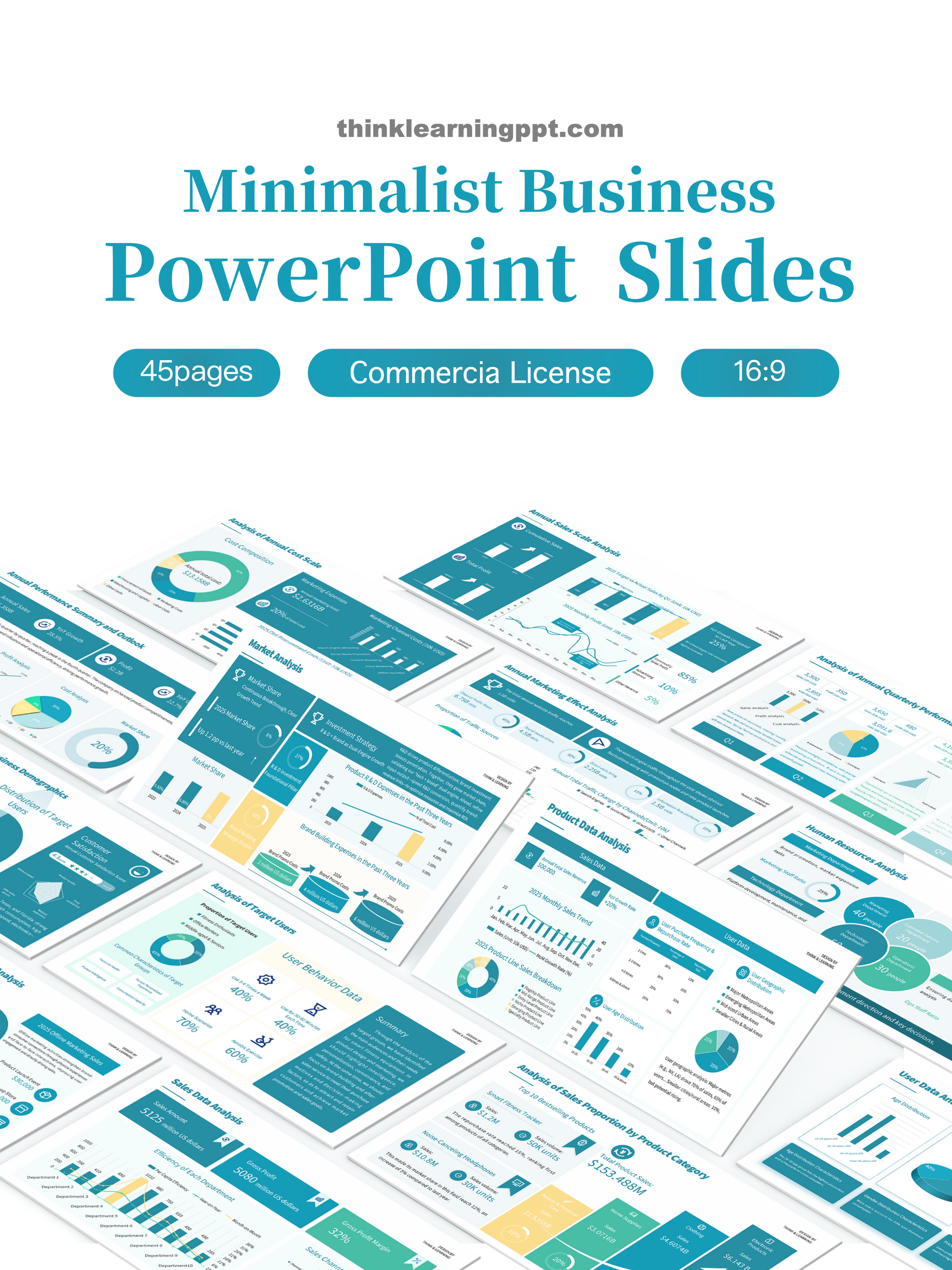 Minimalist Business PowerPoint Slides