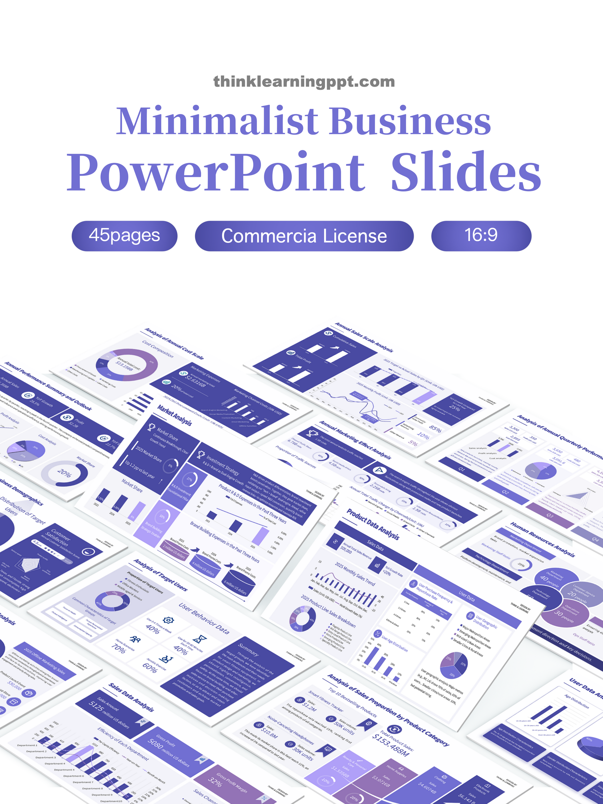 Minimalist Business PowerPoint Slides