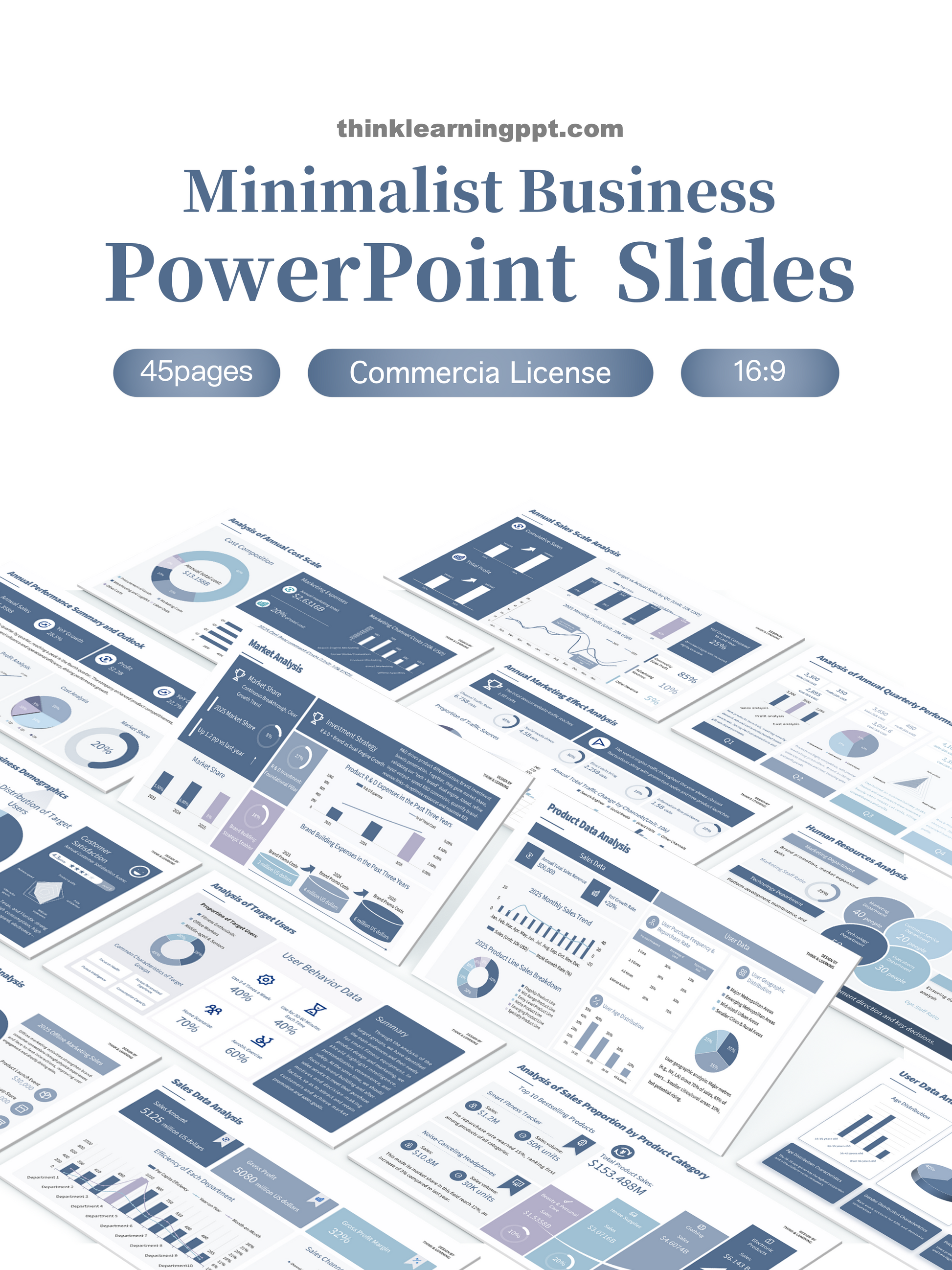 Minimalist Business PowerPoint Slides
