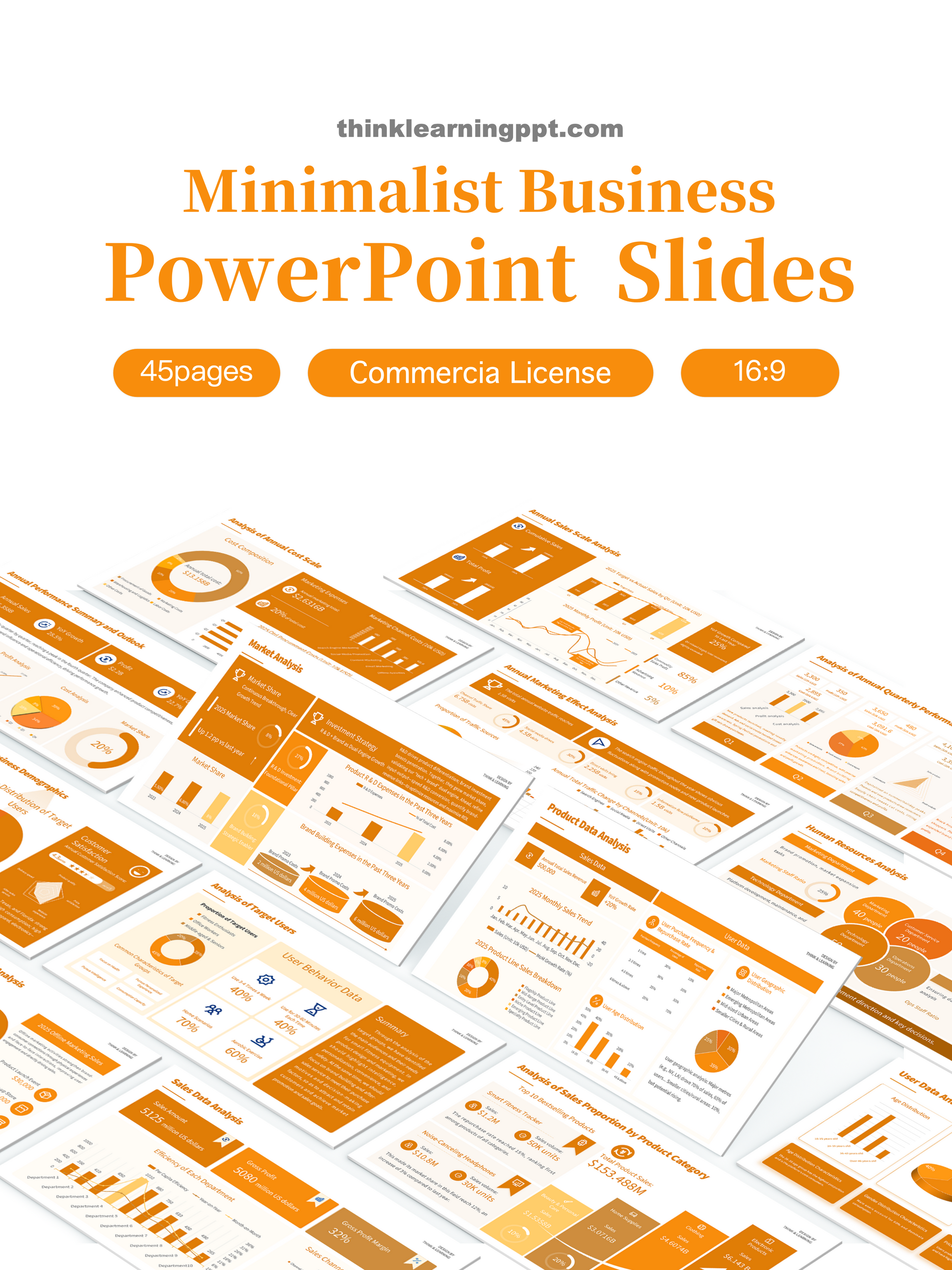 Minimalist Business PowerPoint Slides