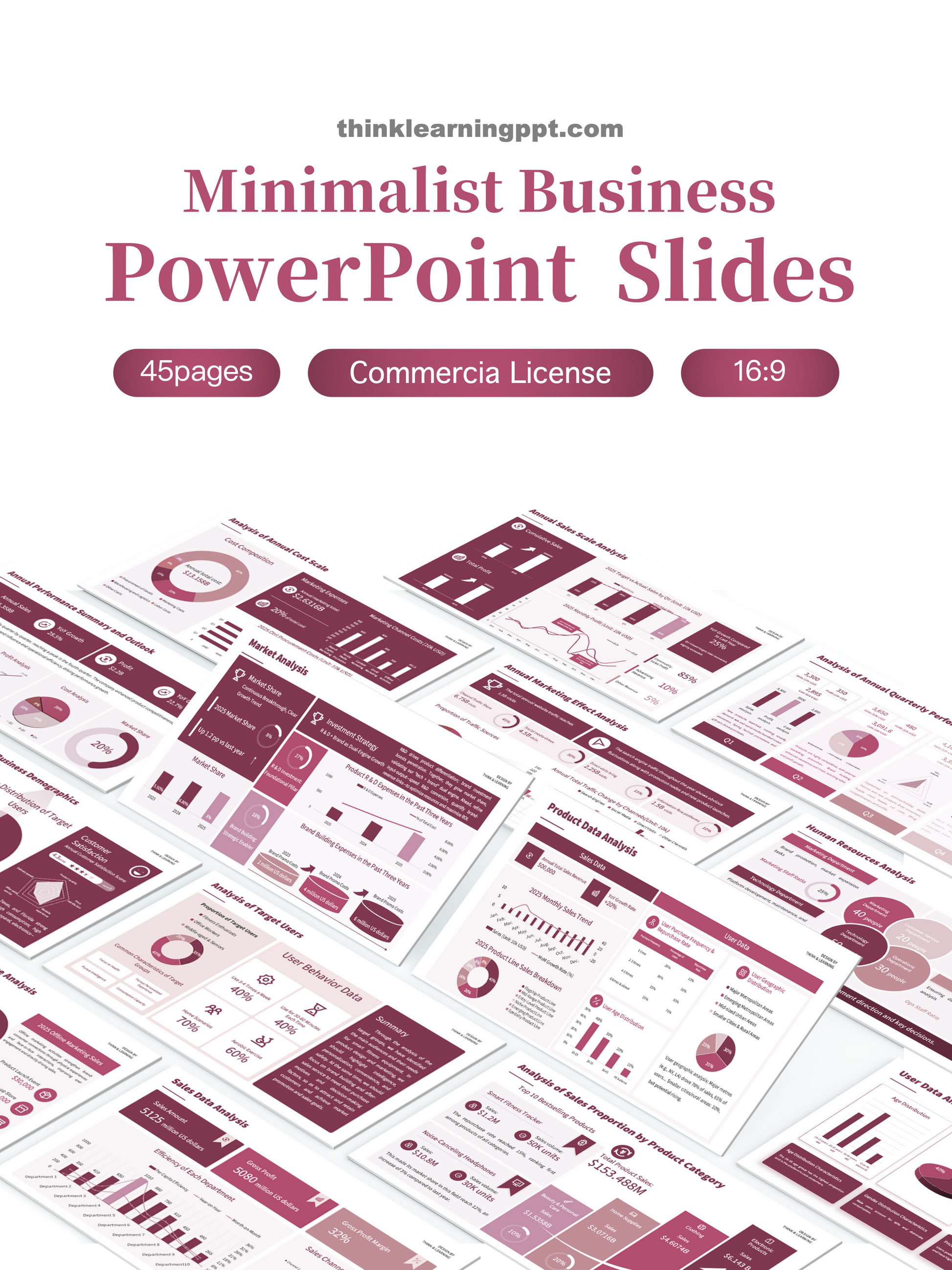 Minimalist Business PowerPoint Slides