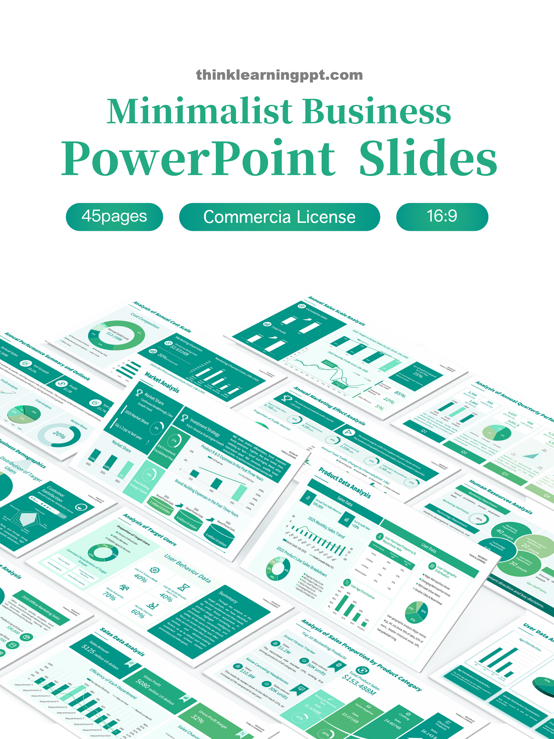 Minimalist Business PowerPoint Slides
